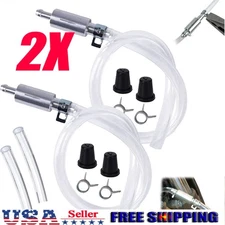 Brake Bleeder Hose - One Way Check Valve Tube Bleeding Tool Kit for;CarMotorcyle