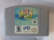 Super Bowling (Nintendo 64 N64, 2001) Authentic Tested Rare Cartridge Only CLEAN