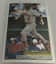 2010 Topps Chrome Baseball Michael Cuddyer Minnesota Twins base card #132