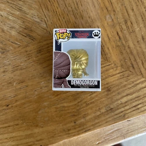 FUNKO BITTY POP STRANGER THINGS Gold DEMOGORGON RARE CHASE