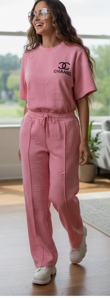 JUEGO DE DOS PIEZAS CHANEL TALLA XL, 2XL. L Foto 2 de 4