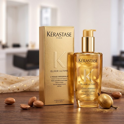 #ad #ad Kérastase Elixir Ultime L#x27;Huile Originale Hair Oil 3.4 oz 100 ml $29.90