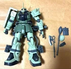 BANDAI MS-06F-2 Zaku II F2 MG 1/100 Completed Model Assembled Junk