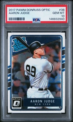 2017 Panini Donruss Optic #38 Aaron Judge PSA 10