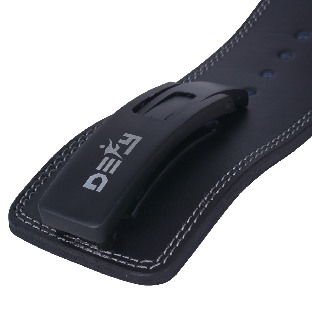 Gym Belt 4in Single Ply Leather Weightlifting Belt Single Prong