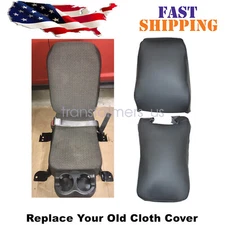 For 1999-2006 Chevy Silverado GMC Sierra WT Front Middle Seat Cover Dark Gray