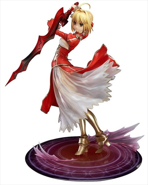 Fate/Extra Red Saber Extra 1/7 Scale Figure Good Smile Company Japan Neu-image
