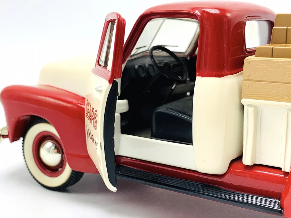 Camioneta Chevrolet Bank 1:25 Spec Cast Sears Craftsman 1952 1/2 tonelada 3100 Foto 4 de 4