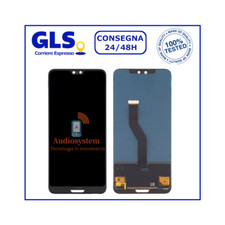 DISPLAY LCD+TOUCH SCREEN per HUAWEI P20 PRO CLT-L09 L29 TFT NERO VETRO SCHERMO