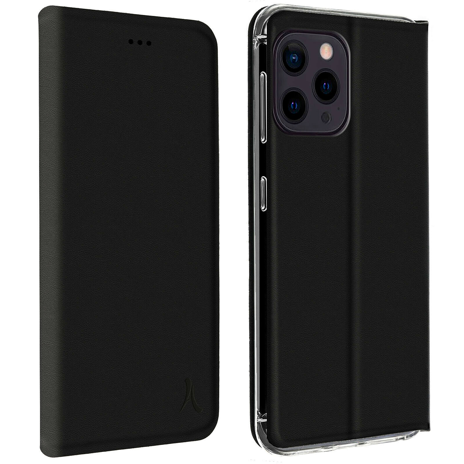 Étui folio iPhone 13 Pro Max Akashi en finitions similicuir