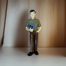 Lakeshore Career Community Block Play People Figure Diverse Man Holding Book