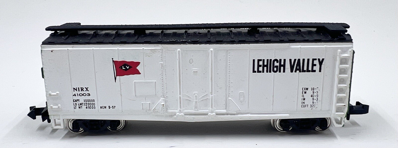 Bachmann 5002 Lehigh Valley Steel Reefer Refrigerator Car NIRX 41003 N Scale