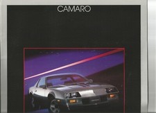1984 Chevrolet Camaro Coupe Berlinetta Z-28 Sales Brochure Catalog 1984 Chevrolet Camaro Coupe Berlinetta Z-28 Sales Brochure Catalog
