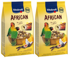 2x 750g Vitakraft AFRICAN für afrikanische Kleinpapagein Rundum-Versorgung