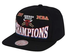 [HHSS1077-CBUYYPPPBLCK] MENS NBA CHICAGO BULLS 97 CHAMPIONS SNAPBACK