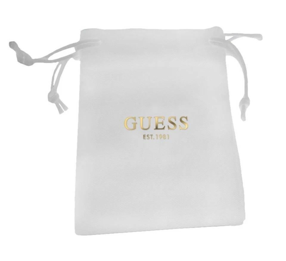 GUESS PAVE 4G-LOGO STUDS Damenohrringe Rhodium, Ohrringe Women Earrings - Bild 3 von 4