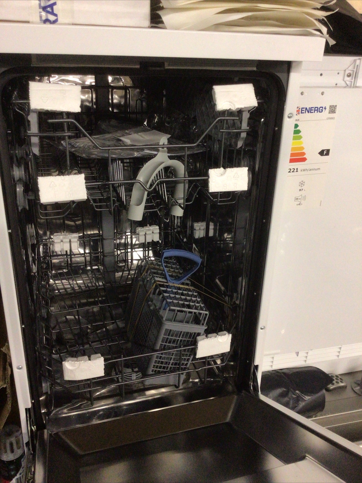 KENWOOD KDW45W20 Slimline Dishwasher White RRP £299.00 eBay