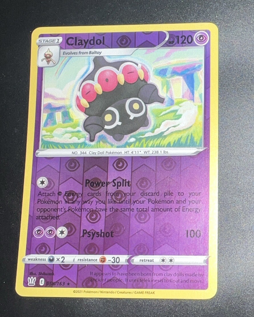Pokemon CLAYDOL 058/163 Battle Styles - RARE -NM