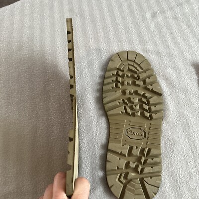 Vibram #1276 Sierra Full Sole Unit - 1 Pair For Boot Repair