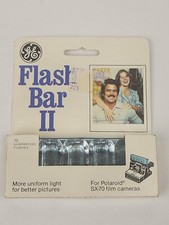GE Flash Bar II for Polaroid SX-70 Camera 10 Flashes Factory Sealed