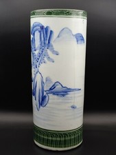 蓝色中国花瓶1800年以前| eBay