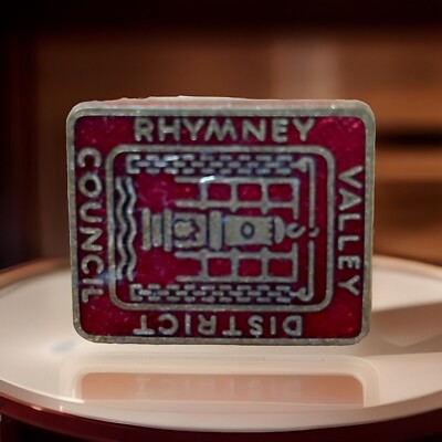 Sticker - Valley District Council Rhymney   - mit Clip