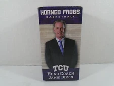 2016 SUCCESS PROMOTIONS--HORNED FROGS--TCU HEAD COACH--JAMIE DIXON BOBBLEHEAD