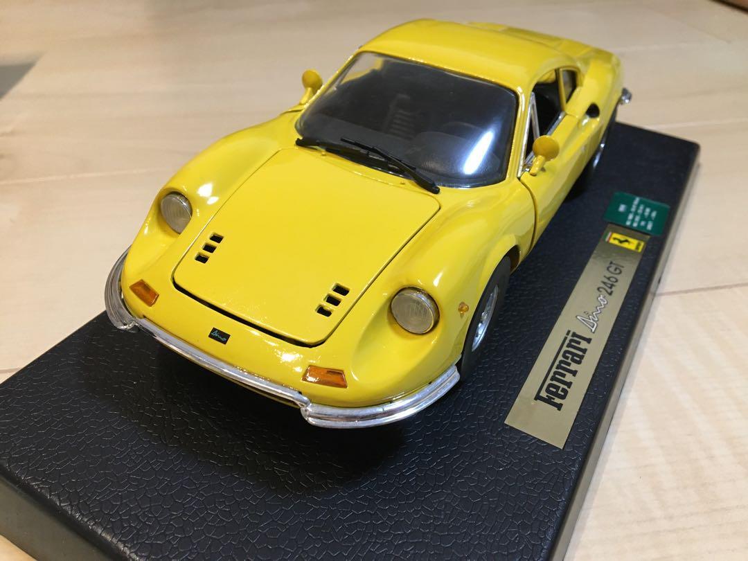 1/18 アンソン製 フェラーリ ディーノ 246 GT ANSON 1/18 Ferrari Dino 246GT Yellow | eBay