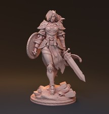 Jeanne d Arc Miniatur Female Holy Warrior Fig...