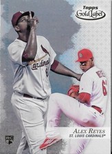 ALEX REYES 2017 Topps Gold Label CLASS 1 Base Card #59 CARDINALS RC