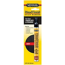 Minwax 634900000, Ebony Wood Finish Stain Marker, 1/3 oz