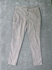 Vera Wang Simply Vera Women's Ivory Stretch Casual Pants Size 8