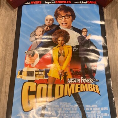Movie Poster Austin Powers Goldmember 2002 Beyonce Mike Myers Dr Evil wall art