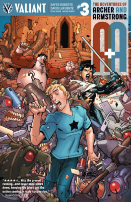 A and A Archer and Armstrong (2016) #   3 Cover A (9.0-NM) 2016