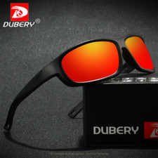 DUBERY Men Women Polarized Sport Sunglasses Driving Riding Windproof Goggles New