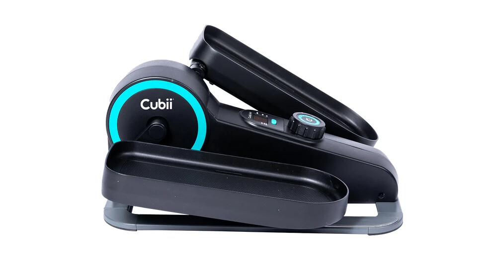 Cubii JR2 Compact Seated Under Desk Elliptical Aqua Open Box