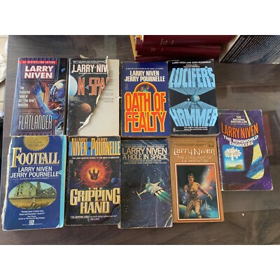 Larry Niven Paperback Book Bundle