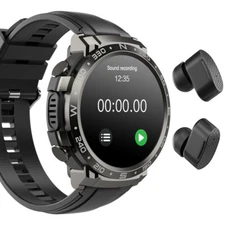 Smart Watch Sleep Monitor Fitness Tracker Bluetooth Music Call Headset Bracelets