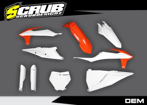 Plastics + Graphics KTM 2019 2020 2021 2022 SX SX-F XC XC-F applied - Picture 5 of 12