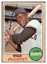 1968 TOPPS #290 WILLIE MCCOVEY GIANTS GD-VG 436935 (KYCARDS)