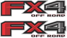 FX4 Off Road Decal Replacement Sticker F150 Bedside F Truck Super Duty F250 F...
