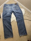Ariat Relaxed Boot Cut Jeans Mens 36x36 Light Wash Distressed Western Denim — photo 2
