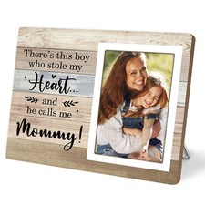 KLYTINK Mommy Gifts Picture Frame, Mom Photo 4 x 6 Photo,