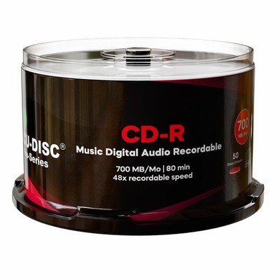 50er Pack ACU-DISC Pro-Series Music Digital Audio Recordable CD-R 700MB 48x 80 Min