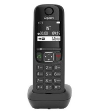 SIEMENS GIGASET AS690 CORDLESS BLACK VIVAVOCE TASTIERA ILLUMINATA DISPLAY 2"