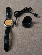 Smart Watch Samsung Galaxy Gear S3 Classic, cinturino in pelle nero di ricambio