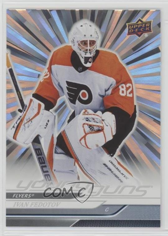 2024 Upper Deck Series 1 Young Guns Outburst Silver Ivan Fedotov #220 Rookie RC