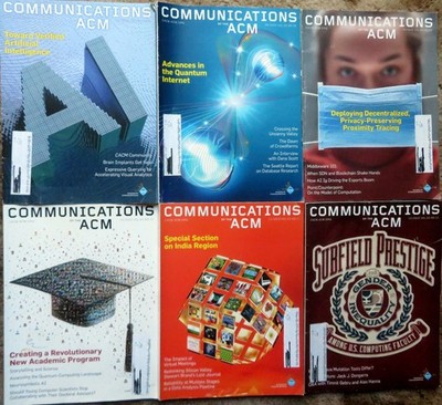 COMMUNICATIONS OF THE ACM Magazine - Six (6) Issues from Jul-Dec 2022