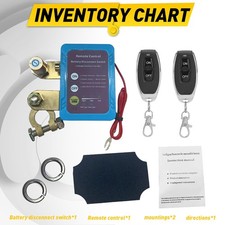 Remote Control Car Battery Switch Disconnect Power Kill Master Isolator Cut Off