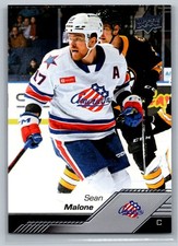 #15 Sean Malone 2022-23 Upper Deck AHL Rochester Americans